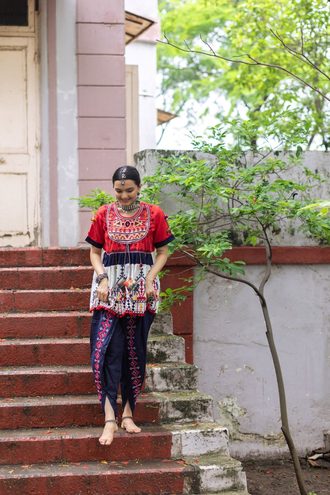 "Kathputli Kedia,  TraditionalKedia,Traditional wear,NavratriFashion,navratri wear, garba wear,FestiveOutfis,EthnicWear,Navratri Outfit,Garba Dress,Dress Garba,Dress Navatri,tulip pant,women wear,ColorfulKedia,Garba Clothes    "